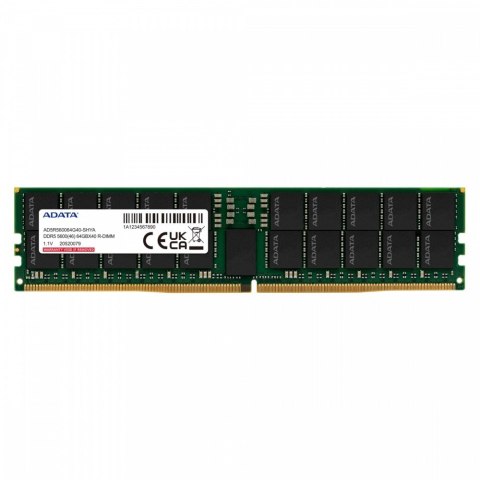 Adata Pamięć DDR5 5600 RDIMM 64GB CL46 ST (Hynix 4096x4)