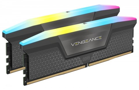 Corsair Pamięć DDR5 Vengeance RGB 32GB/6000 (2x16GB) CL38 Intel XMP & AMD EXPO
