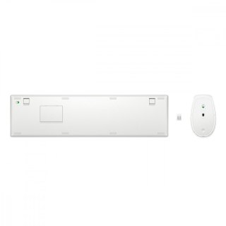 HyperX Zestaw klawiatura i mysz 650 bezprzewodowy biały 4R016AA#ABB