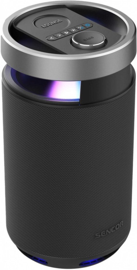 Sencor Głośnik Blyetooth Resonex Lounge Moc 130W, IPX7, TWS, LED