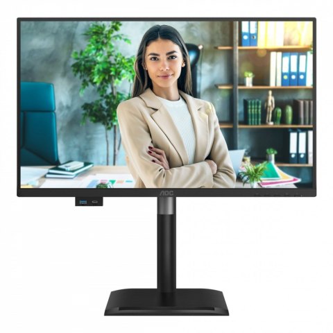 AOC Monitor 24P4CV 23.8 cala IPS 120Hz HDMI DP RJ45 USB-C Pivot Głośniki