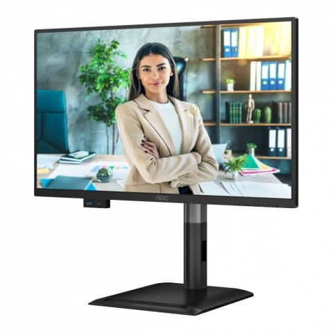 AOC Monitor 24P4CV 23.8 cala IPS 120Hz HDMI DP RJ45 USB-C Pivot Głośniki