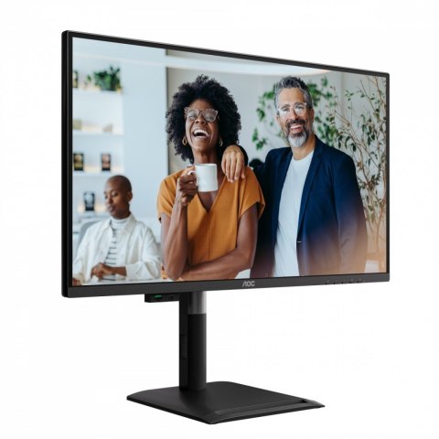 AOC Monitor Q27P4CV 27 cali IPS 120 Hz HDMI DP RJ45 USB-C Pivot Głośniki