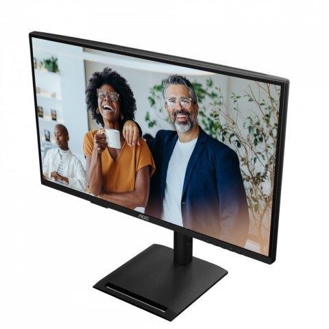 AOC Monitor Q27P4CV 27 cali IPS 120 Hz HDMI DP RJ45 USB-C Pivot Głośniki