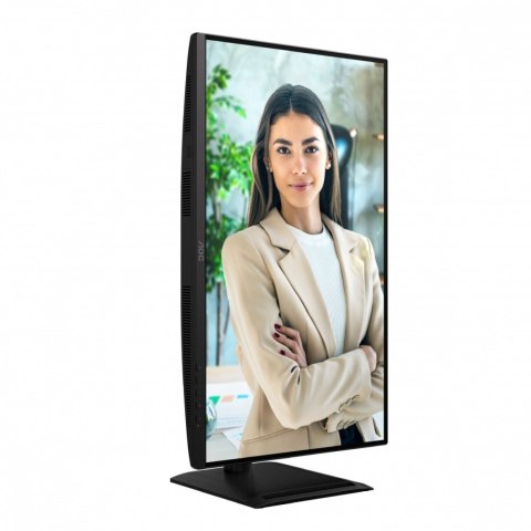 AOC Monitor Q27P4U 27 cali IPS 120 Hz HDMIx2 DP USB-C Pivot Głośniki
