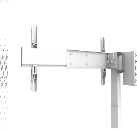 Neomounts Adapter z podwójnym ekranem ADM-875WH2 ADAP.2XLCD 42-65 cali X2