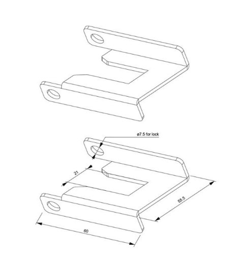 Neomounts Blokada koła ABL-875
