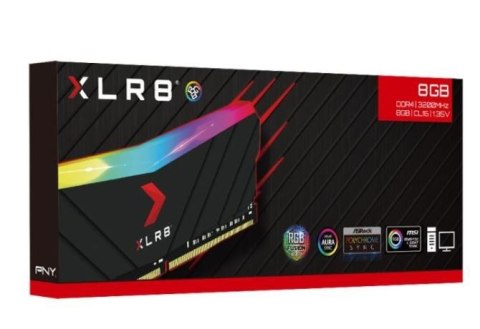 PNY Pamięć 8GB DDR4 3200MHz 25600 MD8GD4320016XRGB