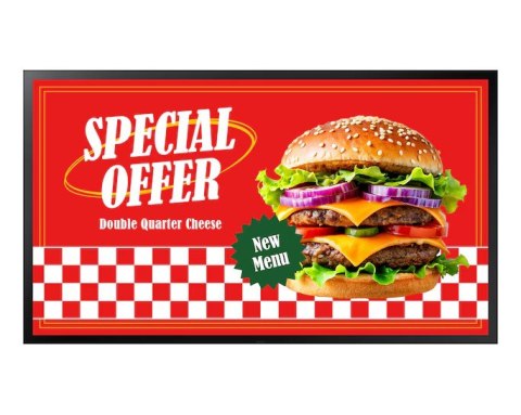 Samsung Monitor profesjonalny 46 cali 1920x1080 VA Tizen 8.0 WiFi/BT OH46DX LH46OHDEBGBXEN