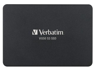 Verbatim Dysk SSD wewnętrzny 512GB 2,5cala VI550 S3 Sata III czarny