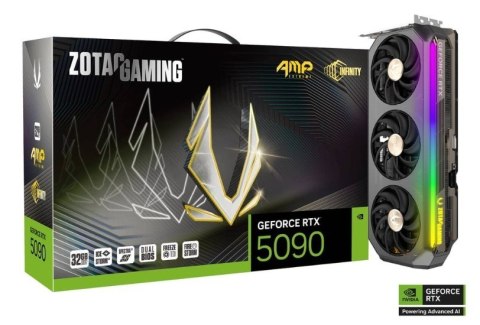 ZOTAC Karta graficzna RTX 5090 AMP EXTREME INFINITY 32GB GDDR7 512bit 3DP/HDMI