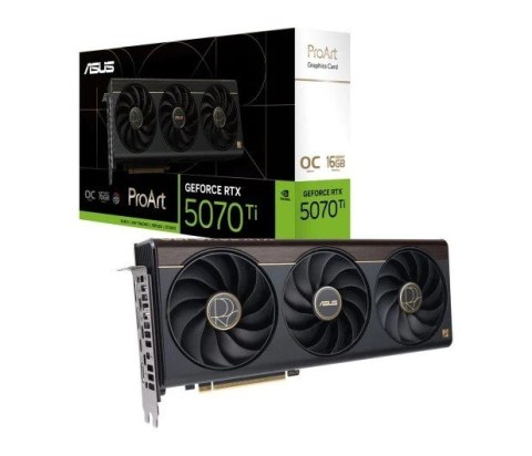 Asus Karta graficzna GeForce RTX 5070 Ti PROART OC GDDR7 256bit HDMI/2DP/USB-C