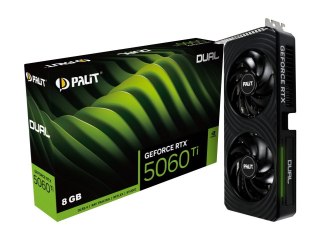 Palit Karta graficzna GeForce RTX 5060 TI DUAL 8GB GDDR7 128bit 3DP/HDMI