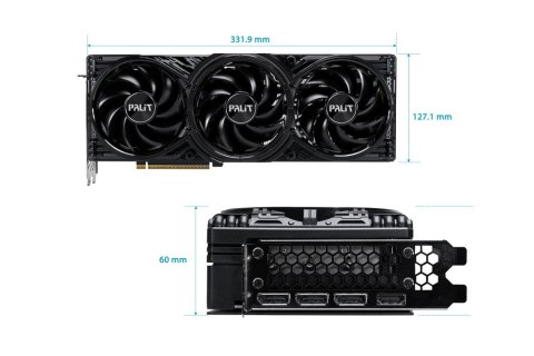 Palit Karta graficzna RTX 5080 GAMING PRO OC 16GB GDDR7 256bit 3DP/HDMI