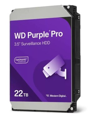 Western Digital Dysk HDD Purple Pro 22TB 3,5' WD221PURP
