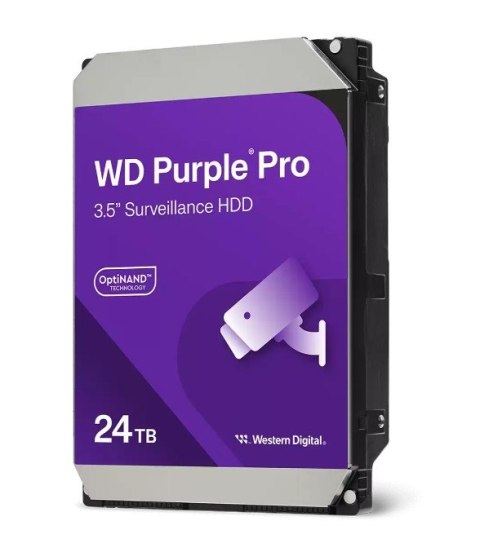 Western Digital Dysk HDD Purple Pro 24TB 3,5' WD241PURP