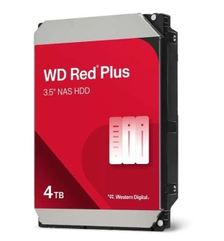 Western Digital Dysk HDD Red Plus 4TB 3,5'' 128MB/5400RPM WD40EFZZ
