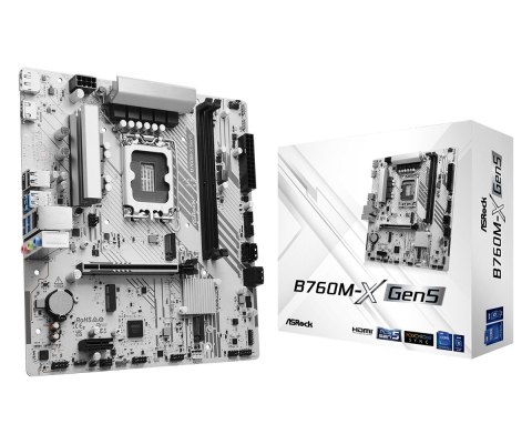 ASRock Płyta główna B760M-X GEN5 s1700 2DDR5 DP/HDMI mATX