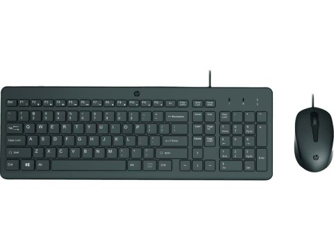 HyperX Zestaw klawiatura i mysz Classic 150 przewodowy czarny 240J7AA#ABB