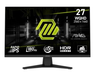 MSI Monitor 27 cali MAG 274QF LED/WQHD/Flat/180Hz/czarny