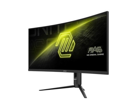 MSI Monitor 34 cale MAG 342CQR E2 LED/WQHD/Curved/180Hz/czarny
