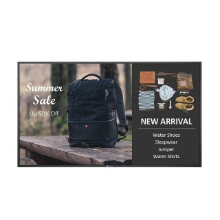 AG NEOVO Monitor 65 cali QM-6502 4K UHD IPS 400cd/m2 4000:1