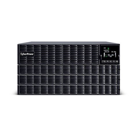 CyberPower Zasilacz awaryjny OLS6KERT5UM 6000VA 6000W OnLine R/T 5U 20x9AH/12V, 4xC13, 4xC19 MBP, RMCARD205