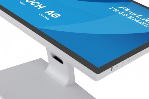 IIYAMA Monitor 24 cale T2452MSC-W1AG FHD,10PKT, POJ, IPS, HDMI, DP, 400cd, biały