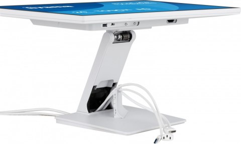 IIYAMA Monitor 24 cale T2452MSC-W1AG FHD,10PKT, POJ, IPS, HDMI, DP, 400cd, biały