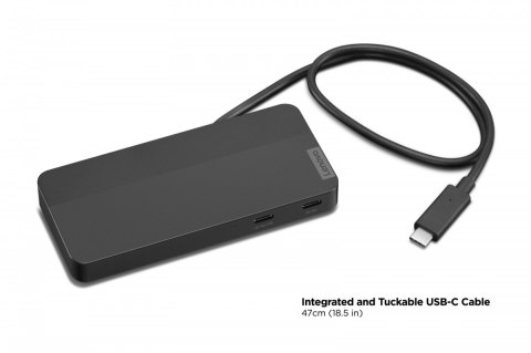 Lenovo Stacja dokująca USB-C Dual Display Travel Dock 40B90100EU