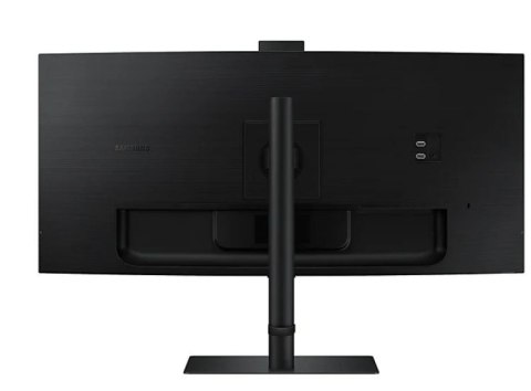 Samsung Monitor 34 cale ViewFinity S65VC VA 3440x1440 UWQHD 21:9 1xHDMI 1xDP 1xUSB-C 90W 2xUSB-A LAN 5ms HAS Webcam głośniki zakrzywiony
