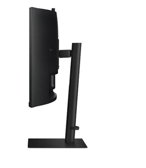 Samsung Monitor 34 cale ViewFinity S65VC VA 3440x1440 UWQHD 21:9 1xHDMI 1xDP 1xUSB-C 90W 2xUSB-A LAN 5ms HAS Webcam głośniki zakrzywiony