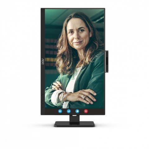 AOC Monitor 24P3CW 23.8 cali IPS HDMI DP USB-C Pivot Kamera