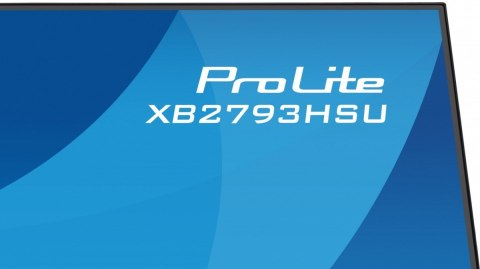 IIYAMA Monitor 27 cali XB2793HSU-B1 IPS, HDMI, DP, 2x2W, 2xUSB, 350cd, 1500:1, HAS 150/PIVOT