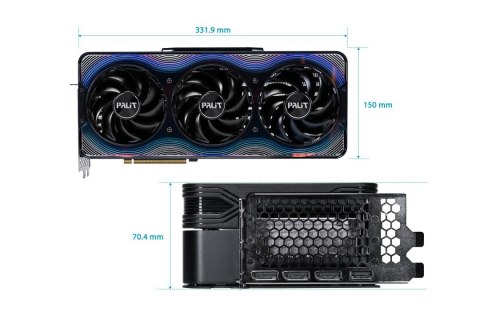 Palit Karta graficzna RTX 5090 GameRock 32GB GDDR7 512bit 3DP/HDMI