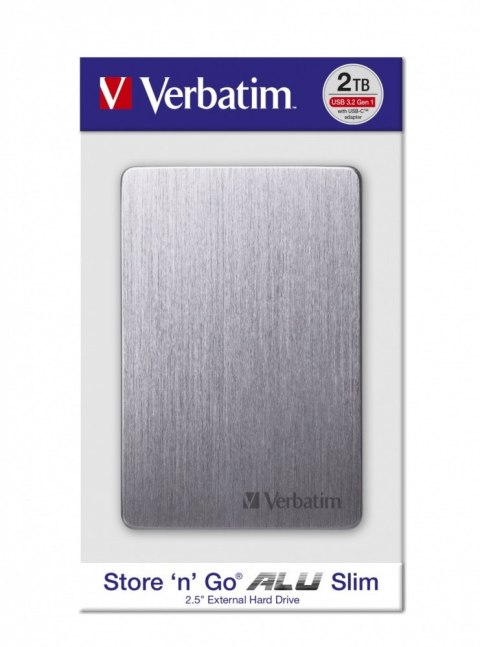 Verbatim Store n Go 2TB USB 3.0 Alu Slim 53665