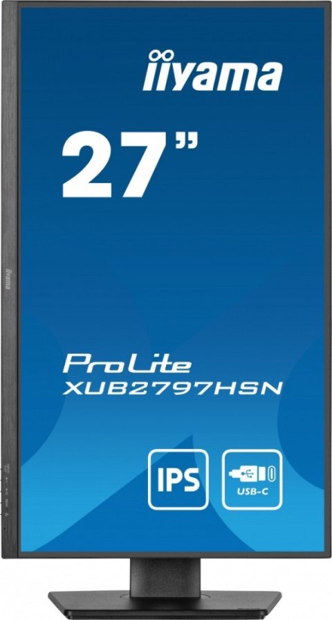 IIYAMA Monitor 27 cali XUB2797HSN-B2 + Norton Small Business card 250G PL