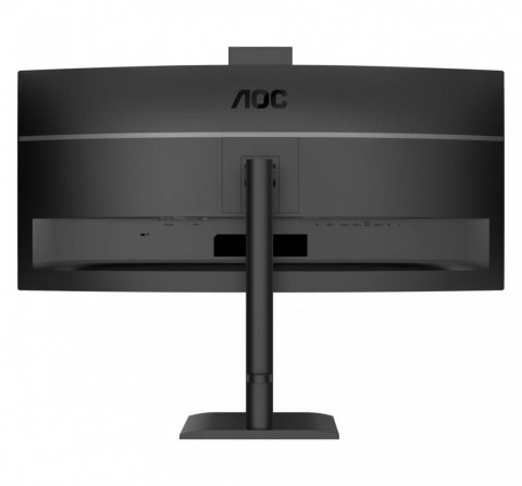 AOC Monitor 34 cale CU34E4CW Curved VA 120Hz HDMIx2 DP RJ45 USB-C HAS Kamera