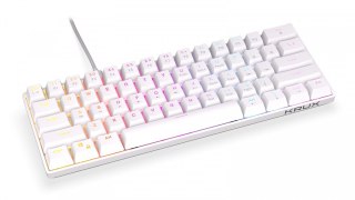 Krux Klawiatura - Qara 60% WHITE RGB