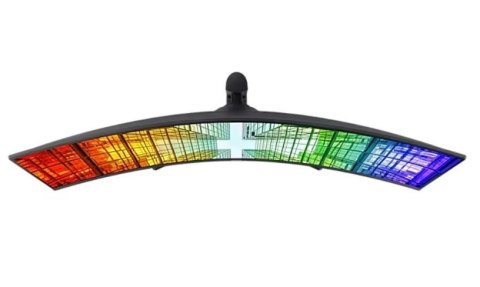 Samsung Monitor 49 cali ViewFinity S95UC VA 5120x1440 DQHD 32:9 2xHDMI 1xDP 1xUSB-C (90W) 3xUSB 3.0 LAN 5ms PinP/PbyP 120Hz HAS gł. zakr