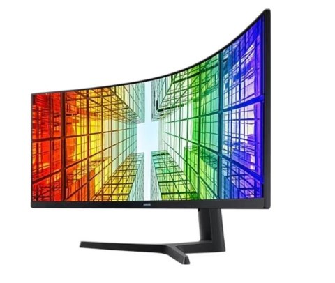 Samsung Monitor 49 cali ViewFinity S95UC VA 5120x1440 DQHD 32:9 2xHDMI 1xDP 1xUSB-C (90W) 3xUSB 3.0 LAN 5ms PinP/PbyP 120Hz HAS gł. zakr