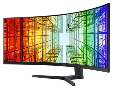 Samsung Monitor 49 cali ViewFinity S95UC VA 5120x1440 DQHD 32:9 2xHDMI 1xDP 1xUSB-C (90W) 3xUSB 3.0 LAN 5ms PinP/PbyP 120Hz HAS gł. zakr