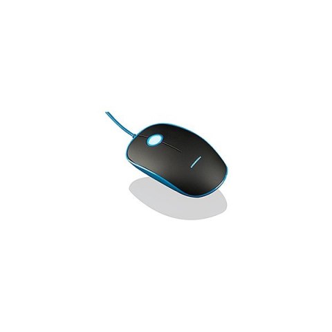 MODECOM Mysz przewodowa optyczna M111 niebiesko-czarna