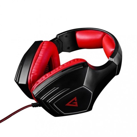 MODECOM Słuchawki nagłowne z mikrofonem Volcano MC-831 Rage czerwone