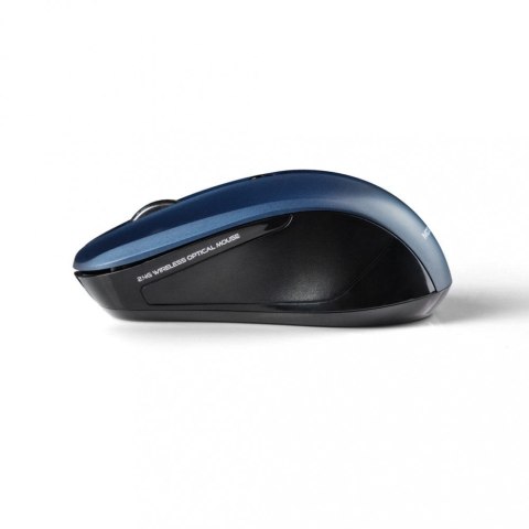 MODECOM Mysz optyczna bezprzewodowa WM9.1 czarno-niebieska