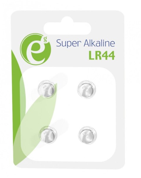 Gembird Bateria alkaiczna LR44, 1.5V, 4 sztuki