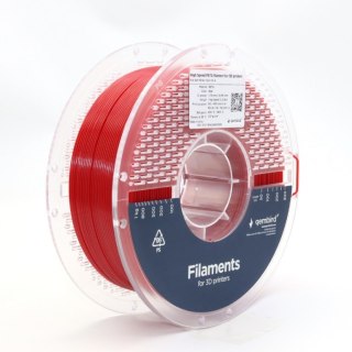 Gembird Filament PETG High Speed, 1,75 mm, 1 kg, czerwony