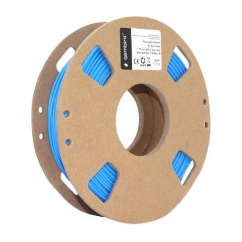 Gembird Filament PLA, 1,75 mm, 200gr. - do drukarki GEMMA, niebieski