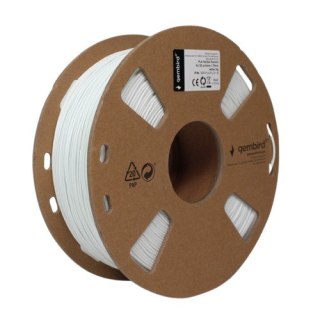 Gembird Filament PLA Elastyczny, 1,75 mm, 1 kg, biały