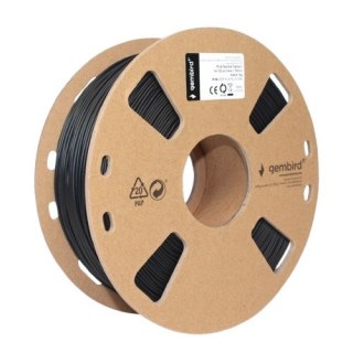 Gembird Filament PLA Elastyczny, 1,75 mm, 1 kg, czarny